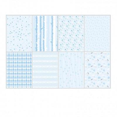 Joy!Crafts Papierset A4 - LWA Blau